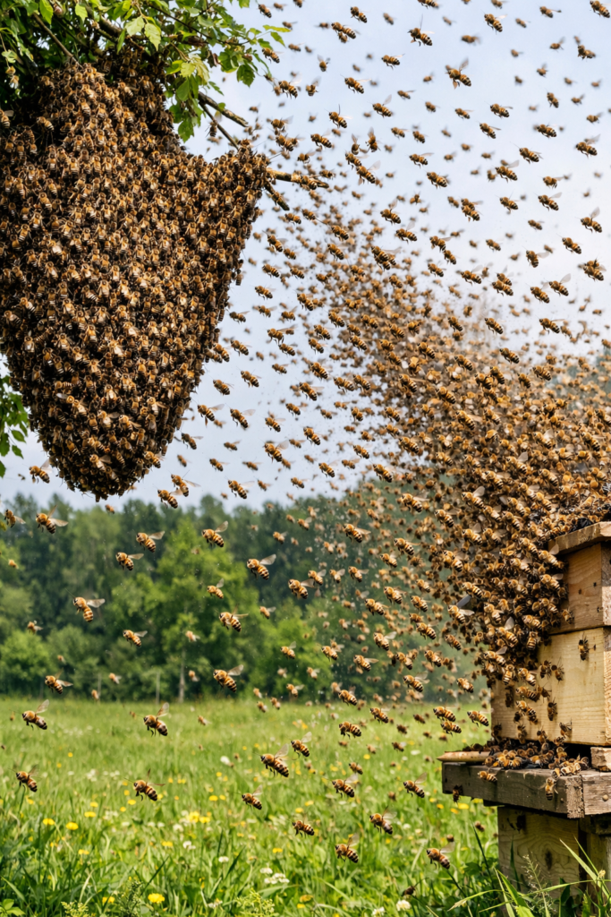 O que é enxameação?