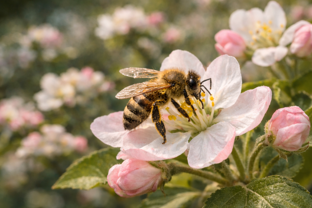 O que as abelhas sem ferrão comem? 