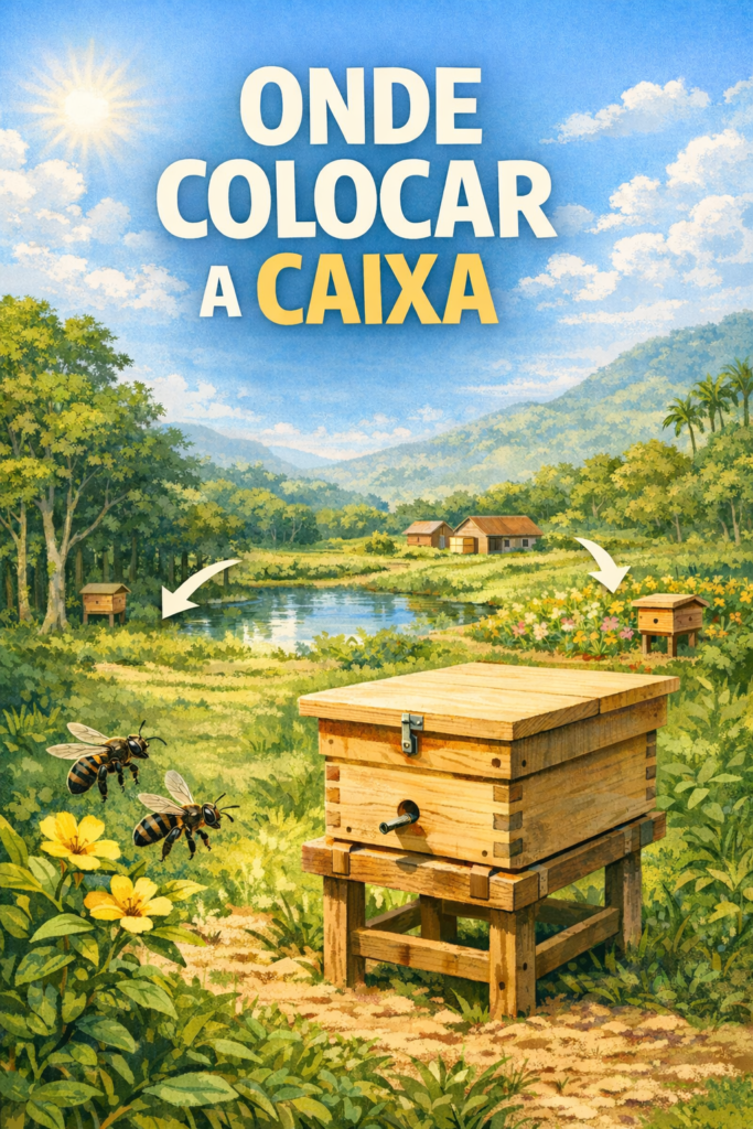 Onde colocar a caixa?