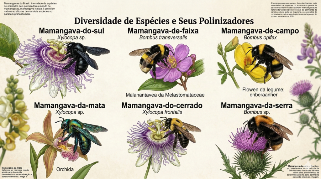 A Polinização das Mamangavas