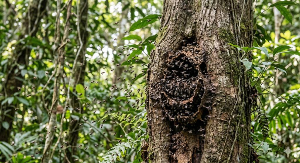 Antes da Enxameação nas Abelhas
