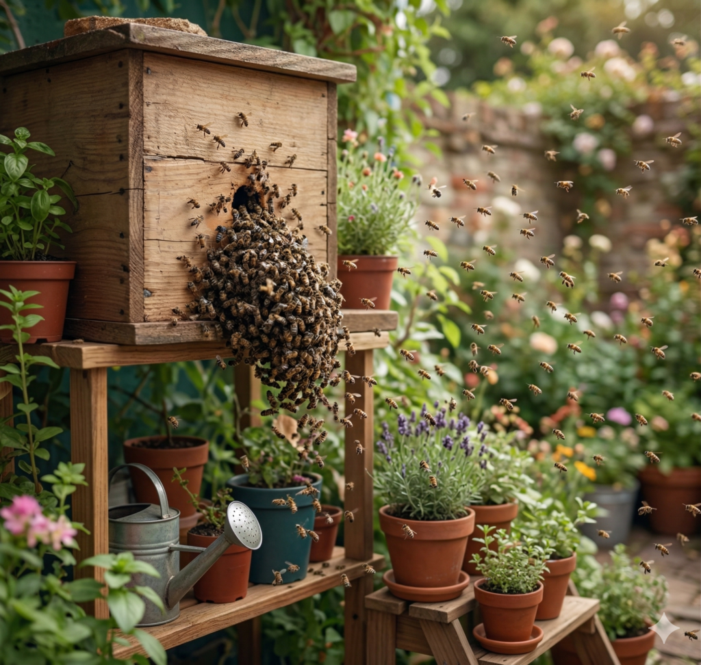 Antes da Enxameação nas Abelhas