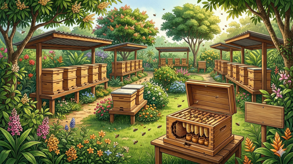 Abelhas sem ferrão Enxameiam Todo Ano?