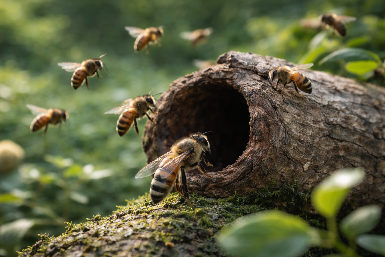 Abelhas sem ferrão Enxameiam Todo Ano?