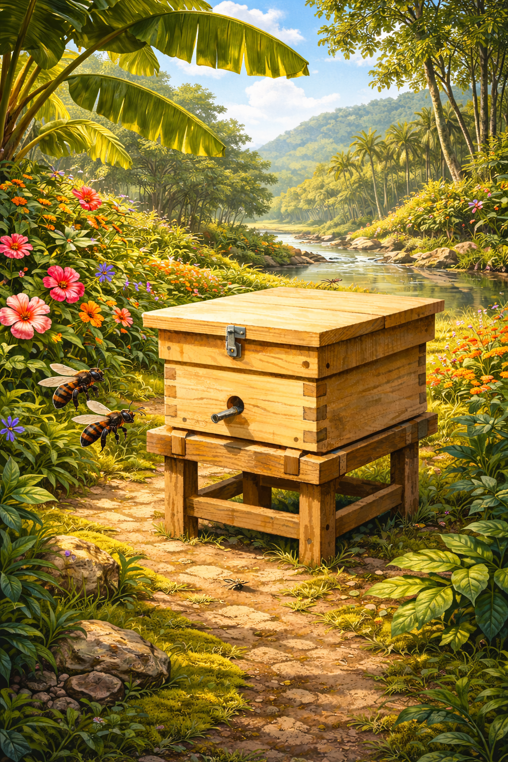 Onde colocar a caixa?