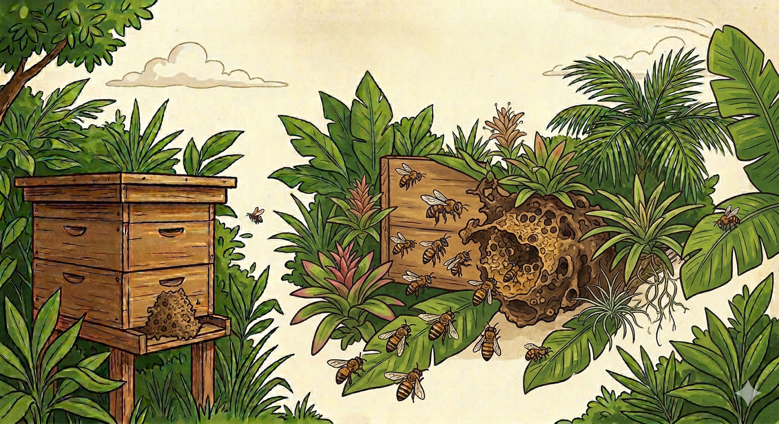 Como fazer atrativo para abelha jataí