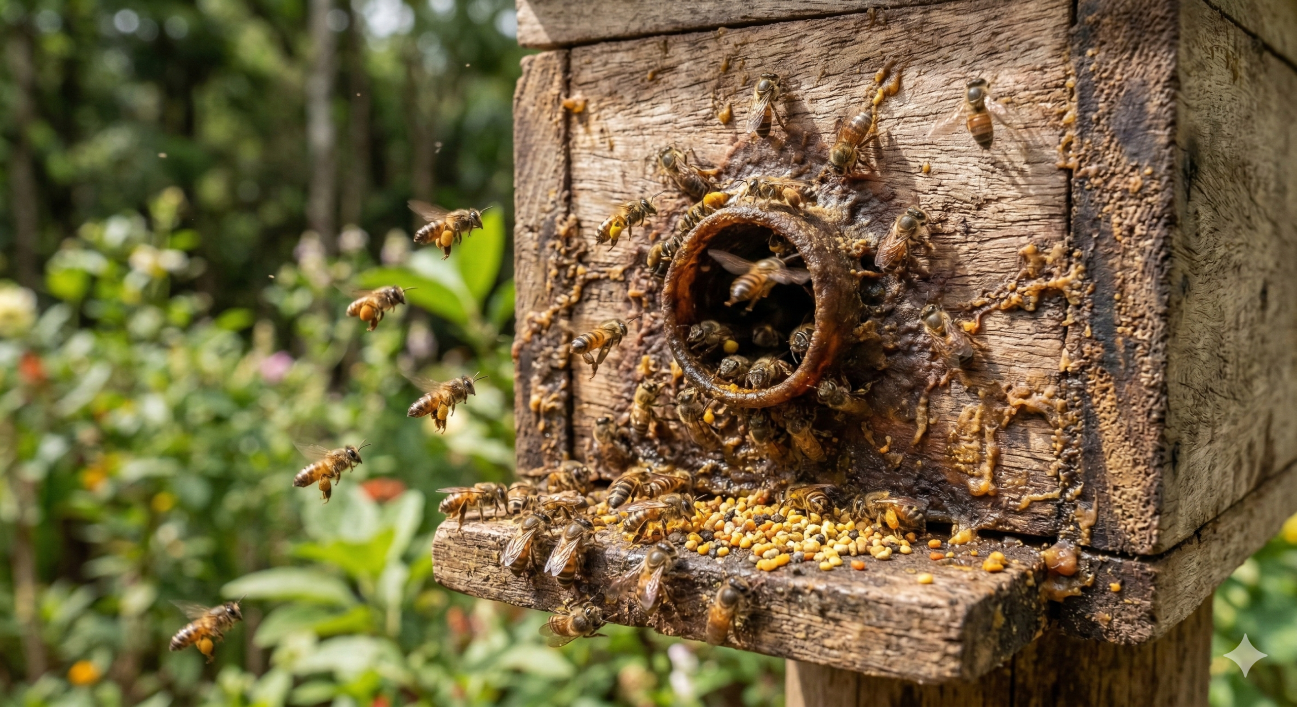 Como é a Produção e Maturação das Abelhas Sem Ferrão?